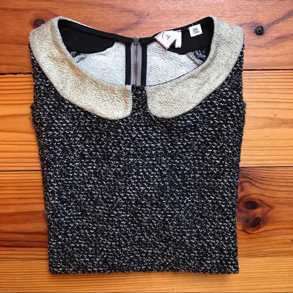 Anthropologie Collar Formal Wednesday Adams Top, EUC, XS - Picture 12 of 12